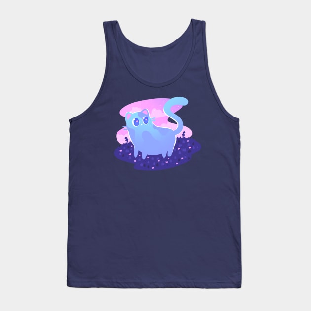 Cotton Candy Tank Top by silly cattos